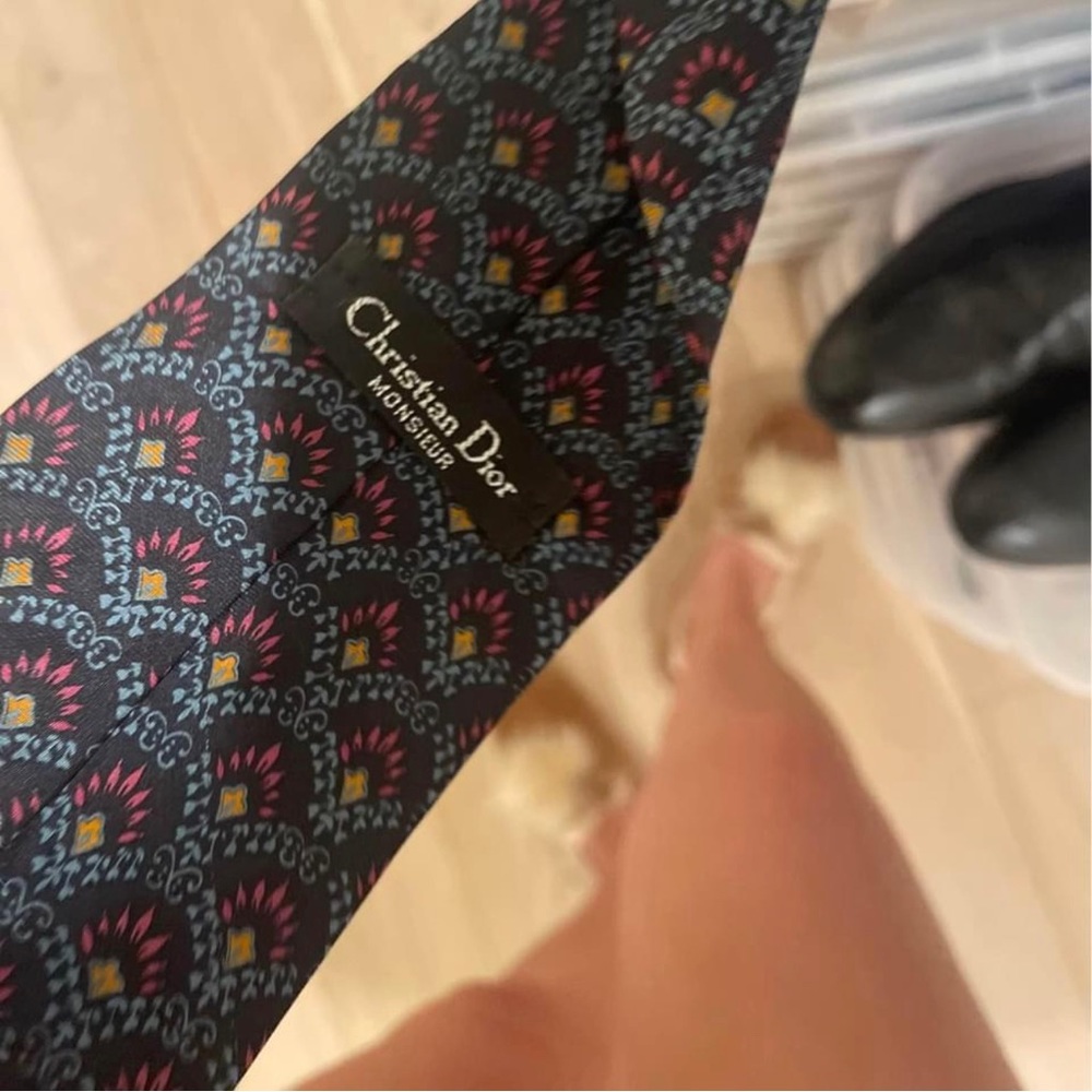 Christian Dior silk tie. New. $100